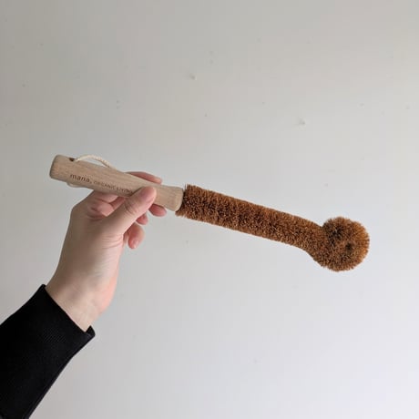 ココナッツ繊維のボトルブラシ