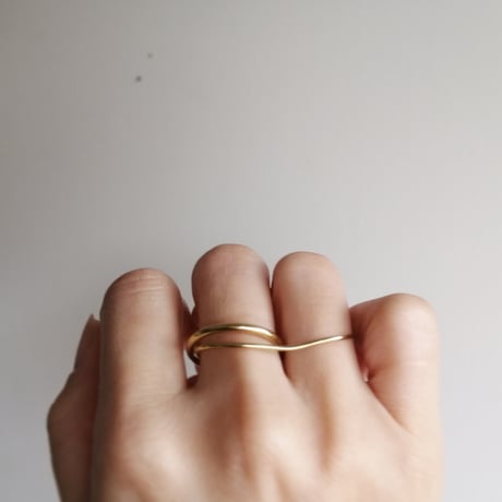 joie  ring  double（brass）j17rg