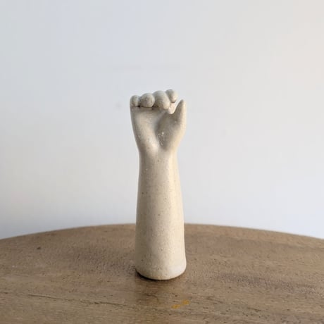 Ceramic Art Hand  Vase
