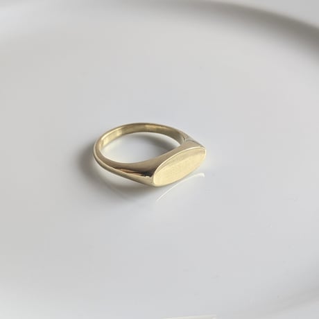 joie  ring oval no.1（brass）j51r