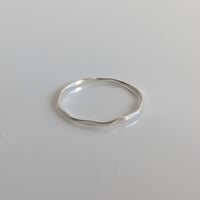 joie  ring  槌目（silver950）j15rst