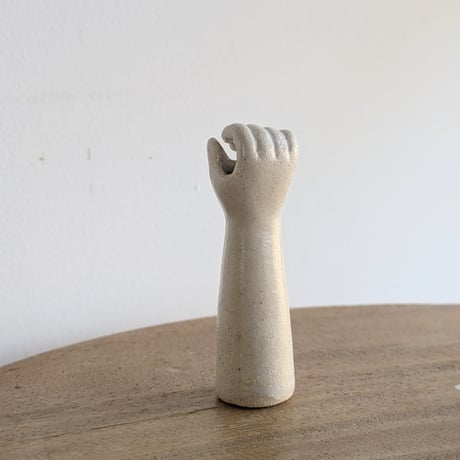 Ceramic Art Hand  Vase