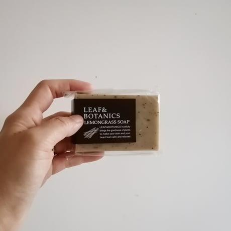 LEAF＆BOTANICS　マザーソープ　レモングラス 90g