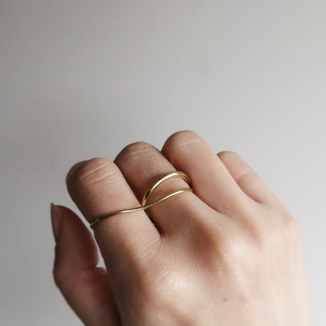 joie  ring  double（brass）j17rg