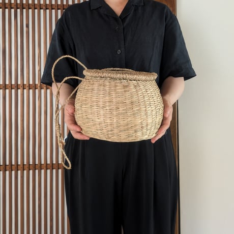 シーグラスハンギングバスケット