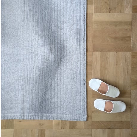 イブル ストライプ  210×160cm  グレー