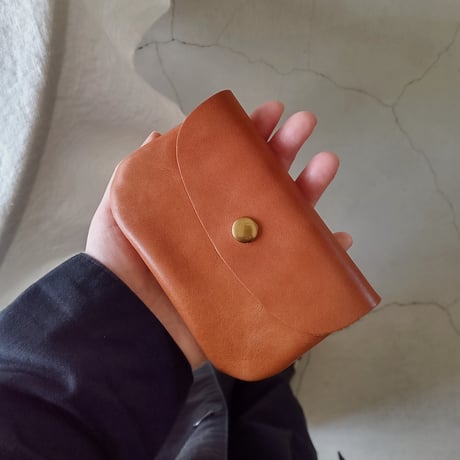 FAUCON　Leather Wallte　brown