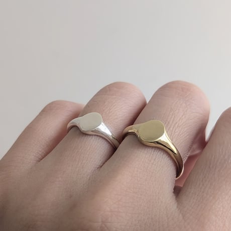 joie  ring oval no.2（brass）j52r