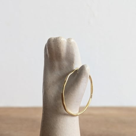 joie  ring   槌目（brass）j15rt
