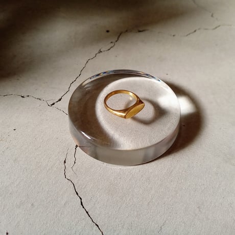 joie  ring oval no.1（brass）j51r