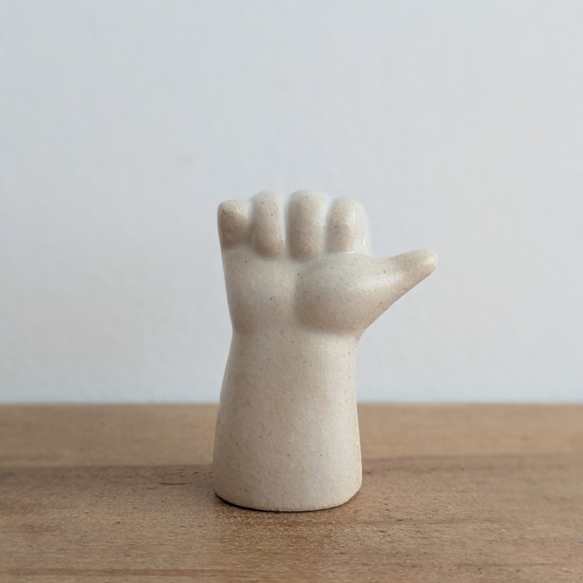 Ceramic Art Hand リングスタンド no.2 | mikke