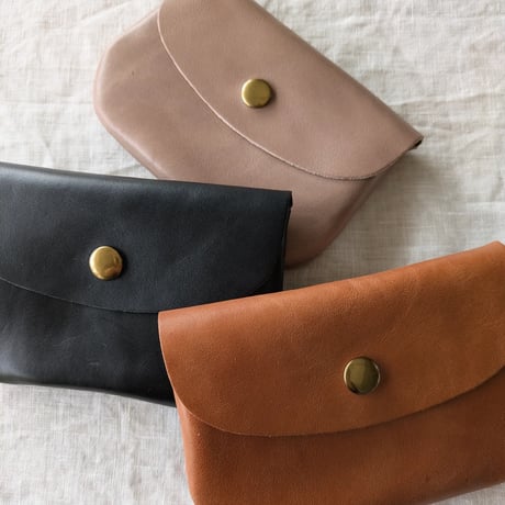 FAUCON　Leather Wallte　black