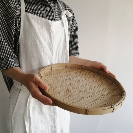 竹ざる フラット 2個セット