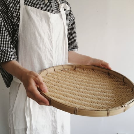 竹ざる フラット 2個セット