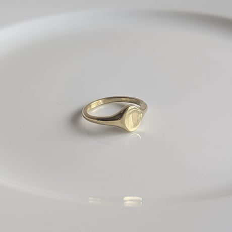 joie  ring oval no.2（brass）j52r