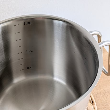shasta　ステンレスポット　15ｃｍ  万能鍋