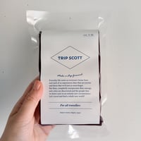 TRIP SCOTT SOCKS  chocolate