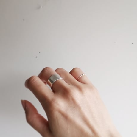 joie  ring  wide（silver950）j19rs