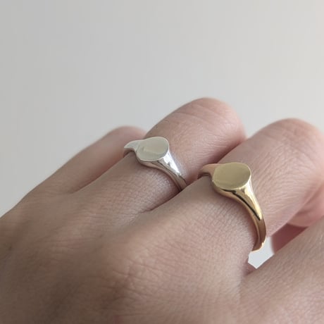 joie  ring oval no.2（brass）j52r