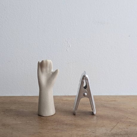 Ceramic Art Hand リングスタンド no.1