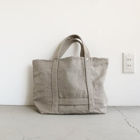 リネンのトートバッグ Natural