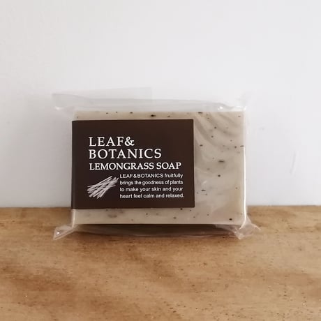 LEAF＆BOTANICS　マザーソープ　レモングラス 90g