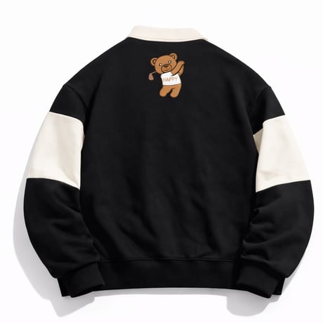 Polo sweat black