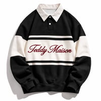 Polo sweat black