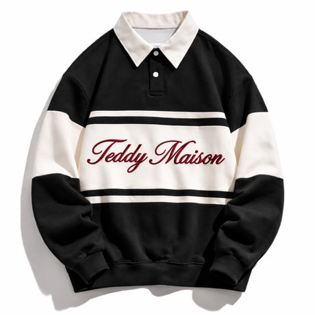 Polo sweat black