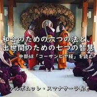 和合のための六つの法と、出世間のための七つの智慧――中部48 「コーサンビヤ経」を読む（MP3音声＆PDF資料zip圧縮）