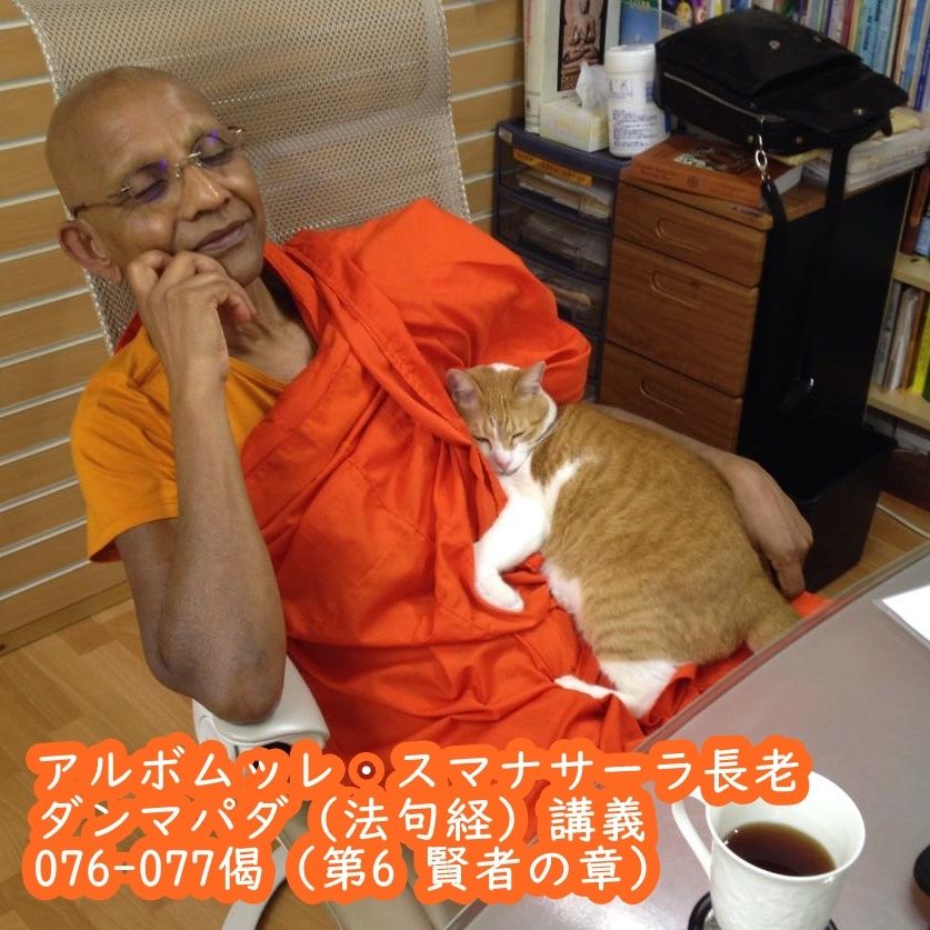 スマナサーラ長老のダンマパダ講義076-077（MP3音声） | 心を