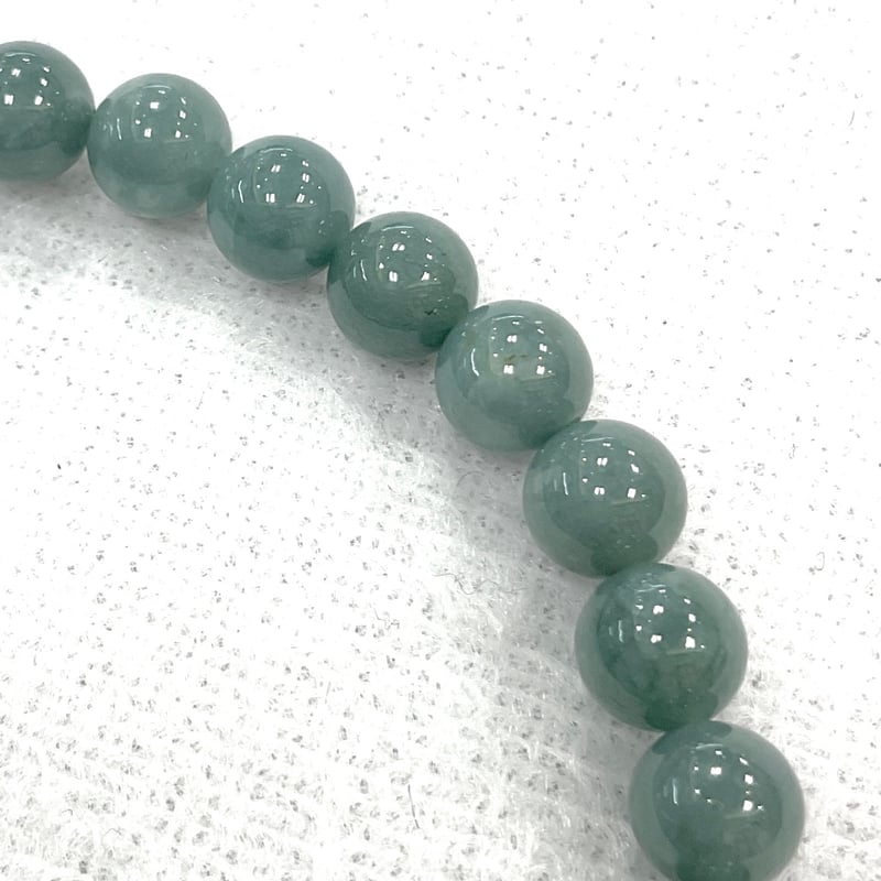 グァテマラ翡翠 K24パーツ入り アイスブルー ブレスレット 楽天市場】翡翠 (ヒスイ) 丸玉 ブレスレット『LAGOON』（グアテマラ