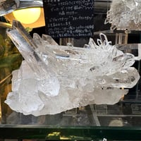 【高波動】ブラジル ゼッカ産　水晶クラスター5A 264g