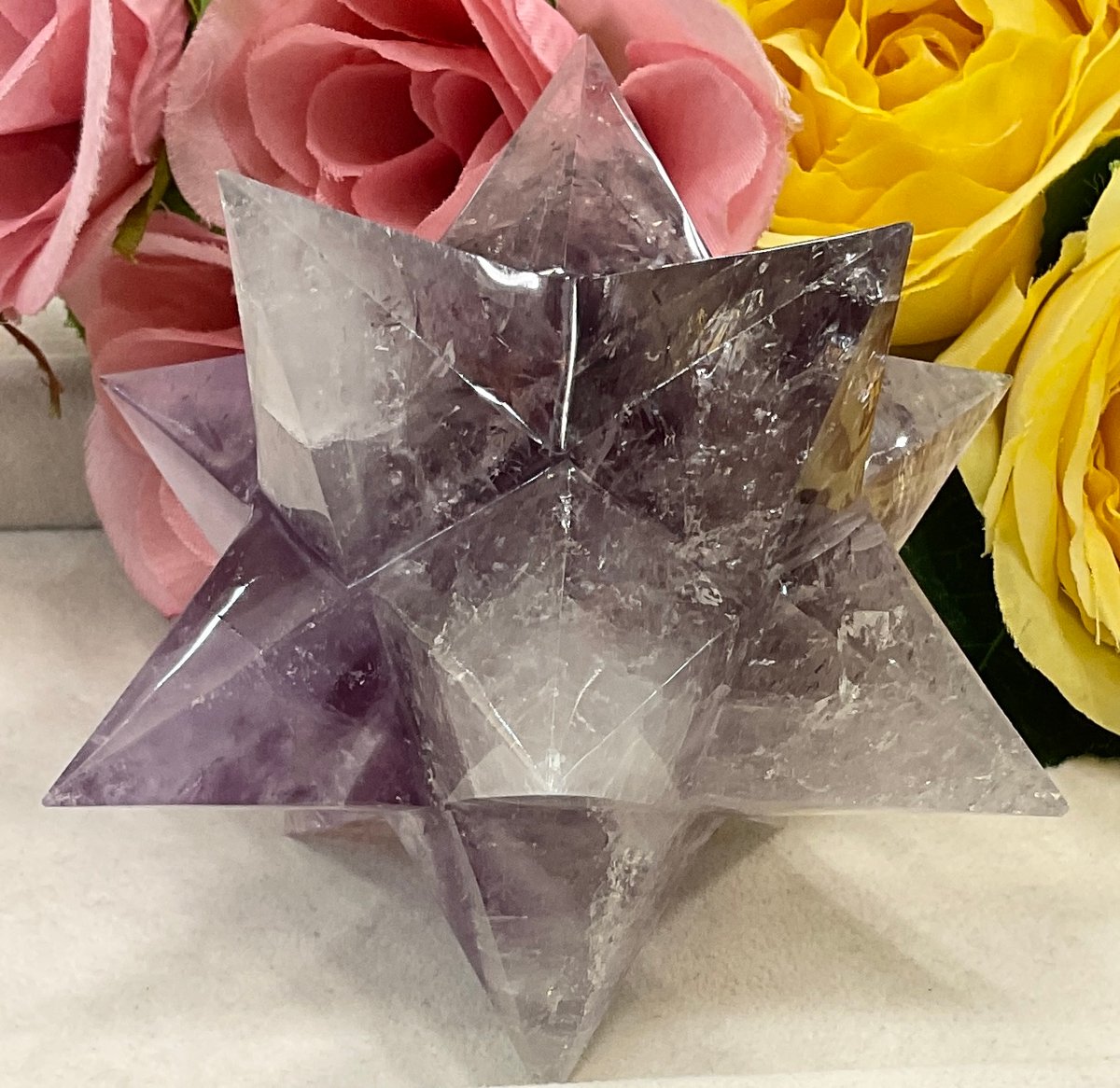 ☆特別出品☆透明度と綺麗なクラック☆究極形状☆アメジスト アステロイド 天然石 水晶＊アステロイド | Crystal♪Garden