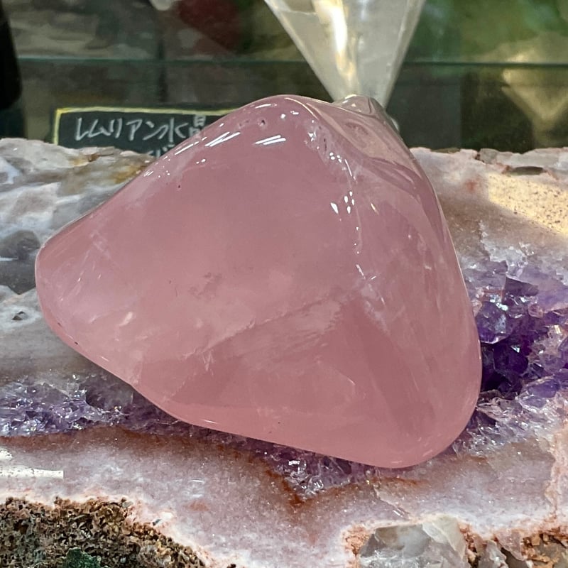 高波動】マダガスカル産 ローズクォーツ フリーフォームB 99g | Angel