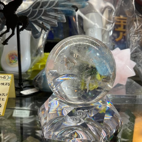 【高品質】2026年におすすめの石✨高波動レムリアン水晶　丸玉 55㎜