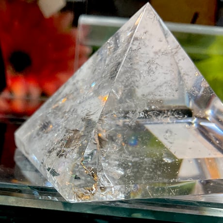 【高品質】2026年におすすめの石✨高波動レムリアン水晶　4A ピラミッド 80g