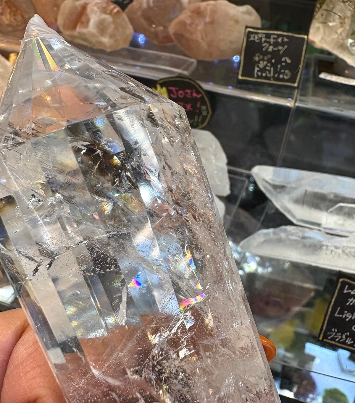 愛の波動】ヴォーゲルワンド レムリアン水晶300g 24面体 | Angel Stone