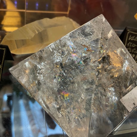 【高品質】2026年におすすめの石✨高波動レムリアン水晶　4A ピラミッド 186g