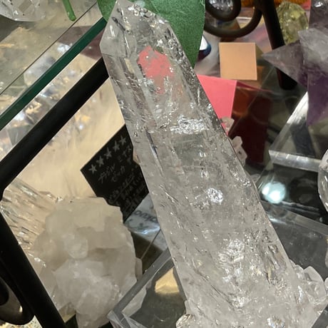 【高波動】レムリアン水晶　オベリスク240g