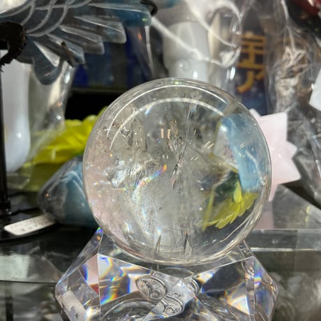 【高品質】2026年におすすめの石✨高波動レムリアン水晶　丸玉 55㎜