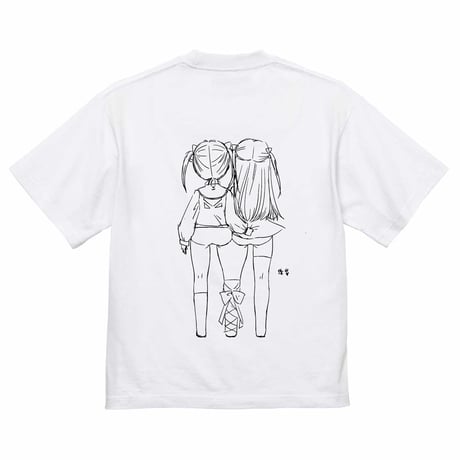 双子Tシャツ（ホワイト）