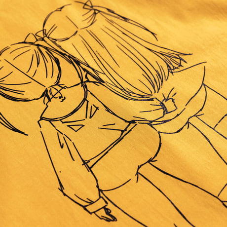 双子Tシャツ（ゴールド）