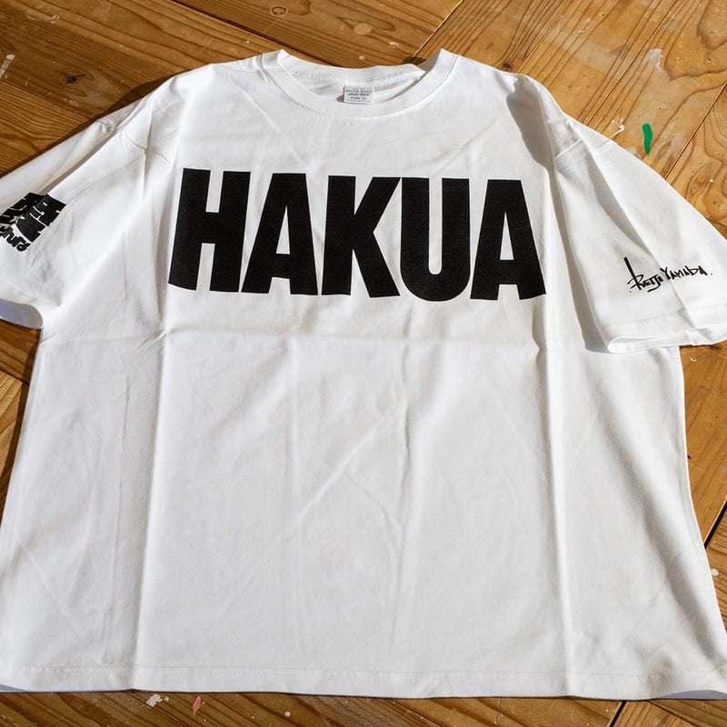 HAKUA Tシャツ白 | AI☆MADONNA's