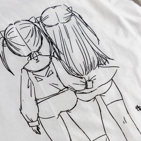 双子Tシャツ（ホワイト）