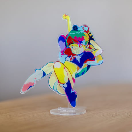 B品アクリルスタンド「ツヅキマシティ・ジクロフェナク・丸美」