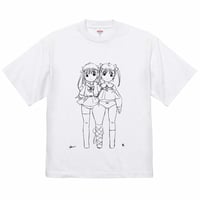 双子Tシャツ（ホワイト）