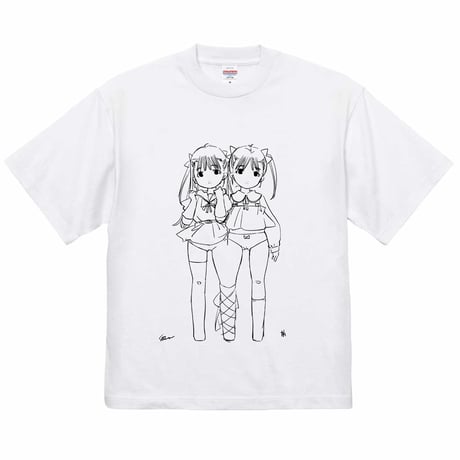 双子Tシャツ（ホワイト）