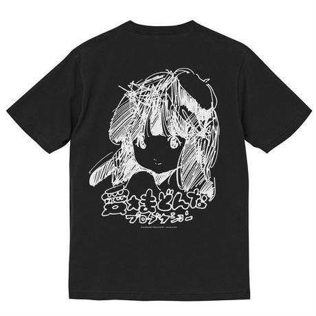 手描きロゴT (黒) 　／　DRAWING LOGO-T (BLACK)