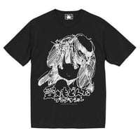 手描きロゴT (黒) 　／　DRAWING LOGO-T (BLACK)